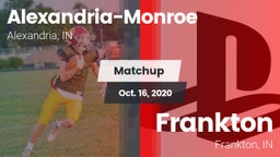Matchup: Alexandria-Monroe vs. Frankton  2020