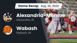 Recap: Alexandria-Monroe  vs. Wabash  2022