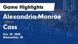 Alexandria-Monroe  vs Cass  Game Highlights - Oct. 29, 2020