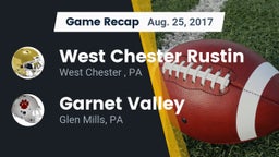 Recap: West Chester Rustin  vs. Garnet Valley  2017