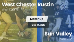Matchup: West Chester Rustin  vs. Sun Valley  2017