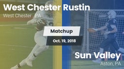 Matchup: West Chester Rustin  vs. Sun Valley  2018