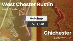 Matchup: West Chester Rustin  vs. Chichester  2019