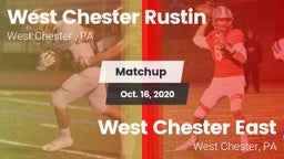 Matchup: West Chester Rustin  vs. West Chester East  2020