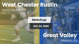 Matchup: West Chester Rustin  vs. Great Valley  2020