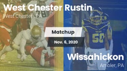Matchup: West Chester Rustin  vs. Wissahickon  2020