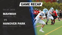 Recap: Mahwah  vs. Hanover Park  2016