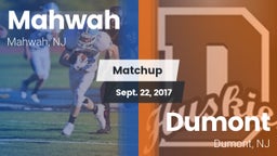 Matchup: Mahwah  vs. Dumont  2017