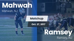 Matchup: Mahwah  vs. Ramsey  2017