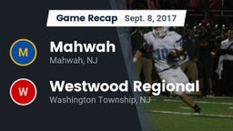 Recap: Mahwah  vs. Westwood Regional  2017