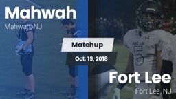 Matchup: Mahwah  vs. Fort Lee  2018