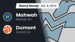 Recap: Mahwah  vs. Dumont  2019