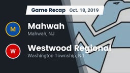 Recap: Mahwah  vs. Westwood Regional  2019