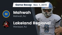Recap: Mahwah  vs. Lakeland Regional  2019