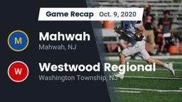 Recap: Mahwah  vs. Westwood Regional  2020