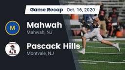 Recap: Mahwah  vs. Pascack Hills  2020