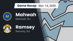 Recap: Mahwah  vs. Ramsey  2020