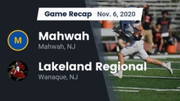 Recap: Mahwah  vs. Lakeland Regional  2020