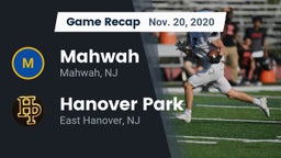 Recap: Mahwah  vs. Hanover Park  2020