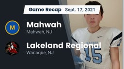 Recap: Mahwah  vs. Lakeland Regional  2021