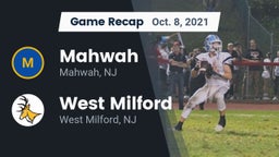 Recap: Mahwah  vs. West Milford  2021