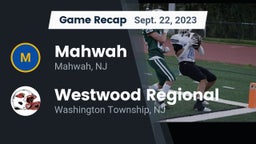 Recap: Mahwah  vs. Westwood Regional  2023