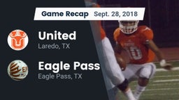 Recap: United  vs. Eagle Pass  2018