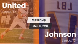 Matchup: United  vs. Johnson  2018