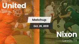 Matchup: United  vs. Nixon  2018