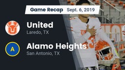 Recap: United  vs. Alamo Heights  2019