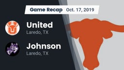 Recap: United  vs. Johnson  2019