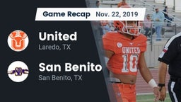 Recap: United  vs. San Benito  2019