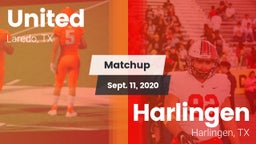 Matchup: United  vs. Harlingen  2020