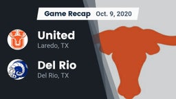 Recap: United  vs. Del Rio  2020