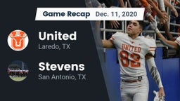 Recap: United  vs. Stevens  2020