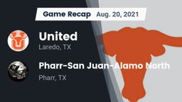 Recap: United  vs. Pharr-San Juan-Alamo North  2021