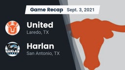 Recap: United  vs. Harlan  2021