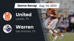 Recap: United  vs. Warren  2023