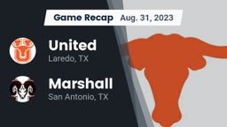 Recap: United  vs. Marshall  2023