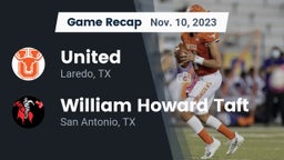 Recap: United  vs. William Howard Taft  2023