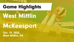 West Mifflin  vs McKeesport  Game Highlights - Oct. 19, 2023