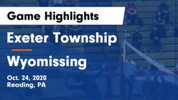 Exeter Township  vs Wyomissing  Game Highlights - Oct. 24, 2020