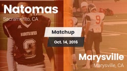 Matchup: Natomas  vs. Marysville  2016