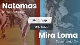 Matchup: Natomas  vs. Mira Loma  2017