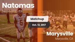 Matchup: Natomas  vs. Marysville  2017
