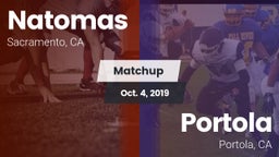Matchup: Natomas  vs. Portola  2019