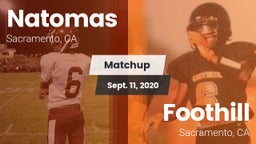 Matchup: Natomas  vs. Foothill  2020