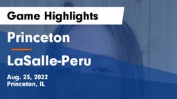 Princeton  vs LaSalle-Peru  Game Highlights - Aug. 23, 2022