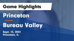 Princeton  vs Bureau Valley  Game Highlights - Sept. 13, 2022