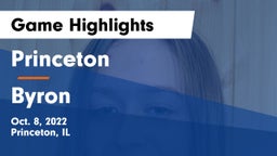Princeton  vs Byron  Game Highlights - Oct. 8, 2022